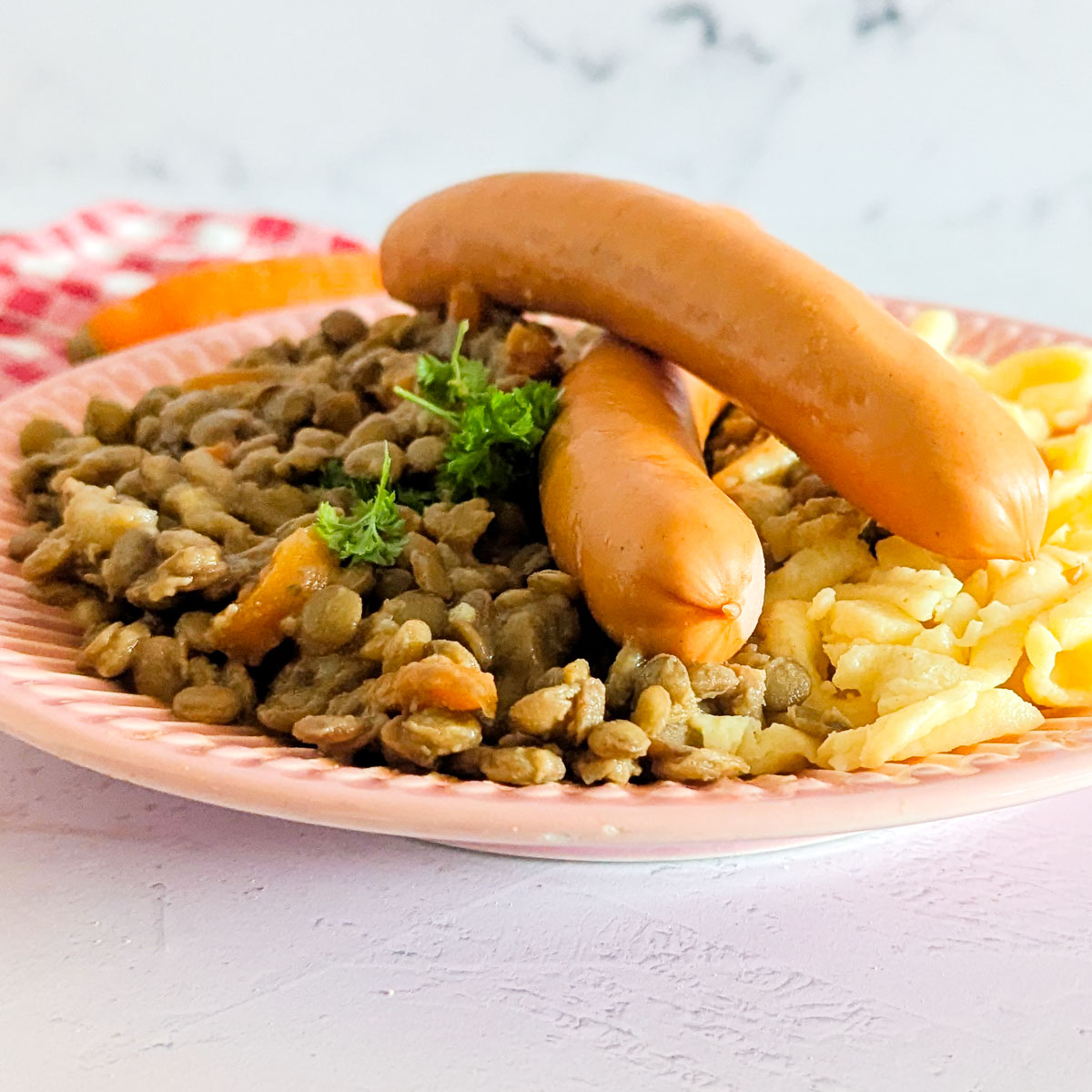 German Lentils Recipe - Linsen