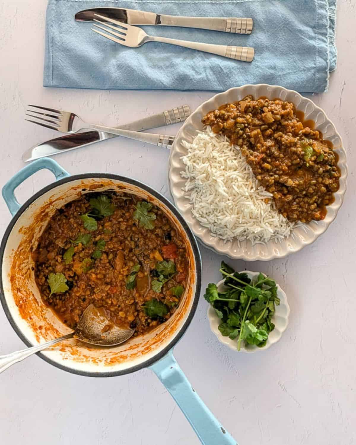 Green Moong Dal Mung Beans Recipe - Thermo Spoons